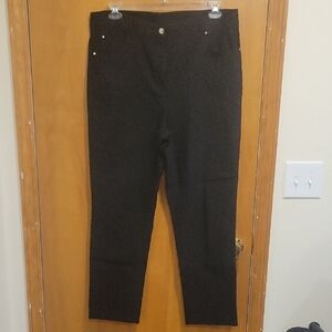 Ava & Grace Elegant Black Trousers